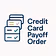Credit Card Payoff Order