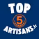 TOP 5 ARTISANS