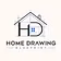 Home Drawing Blueprint
