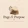 Page & Purpose