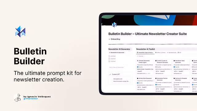 Bulletin Builder – UltimatePRO