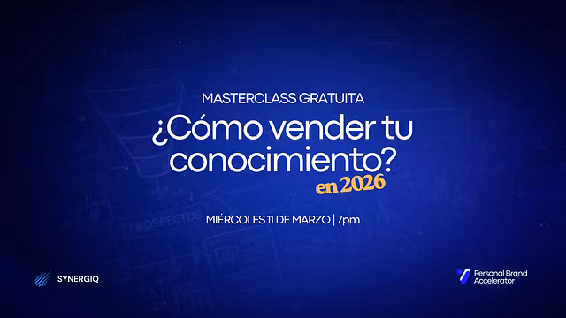 ¿CÓMO VENDER TU CONOCIMIENTO?