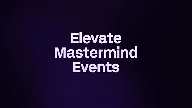 SaaS Founder Mastermind