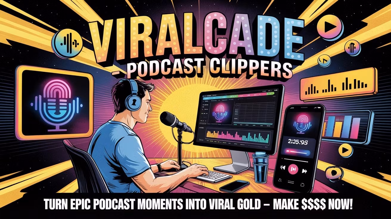 Viralcade - Podcast Clipping