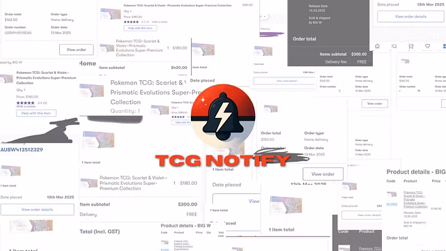 TCG NOTIFY TRIAL 🇦🇺