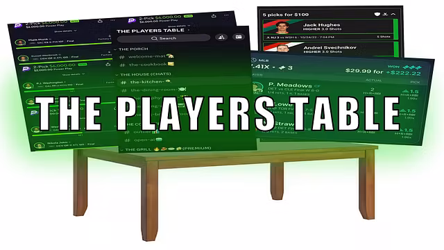 THE PLAYERS TABLE