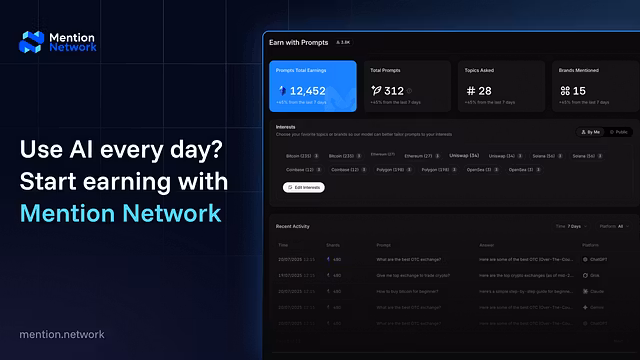 Chat to Earn - Mention Network