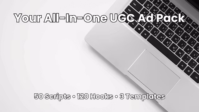 UGC Acccelerator UGC Ad Pack