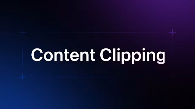 Content Clipping Basic