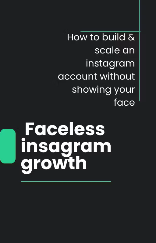 Faceless instagram growth