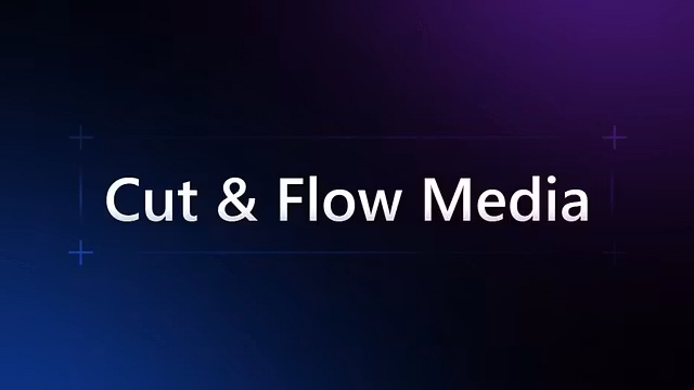 Cut and flow media
