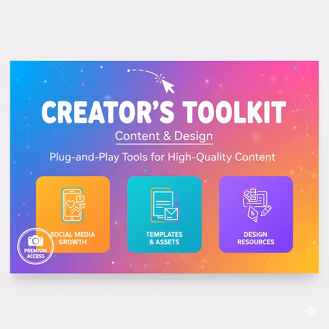 Creator’s Toolkit Pro Pass