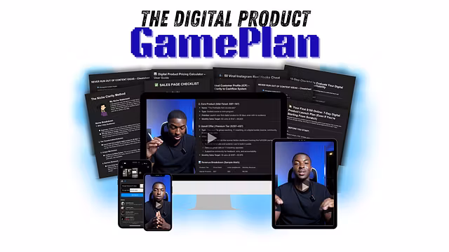 The Digital Product GamePlan