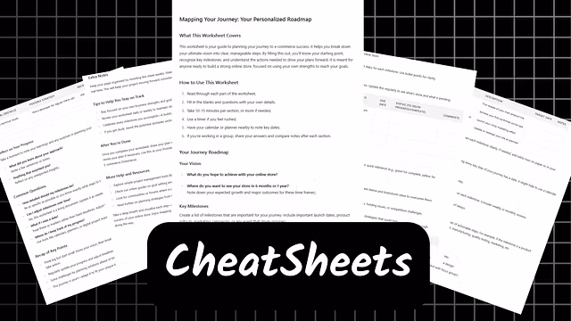 E-Commerce Starter Roadmap