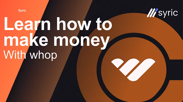 How to make money on whop