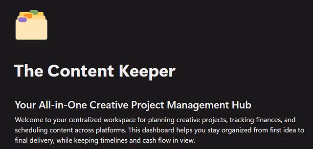 The Content Keeper