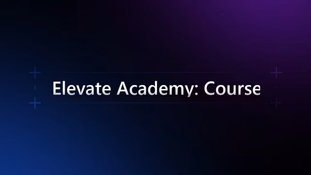 Elevate: App Builder Sprint