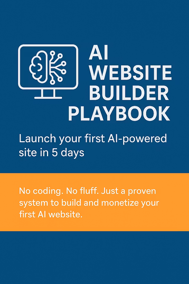 🚀 AI Website Builder Playbook
