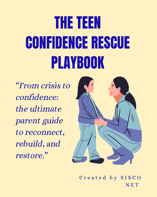 TEEN CONFIDENCE RESCUE PLAYBOK