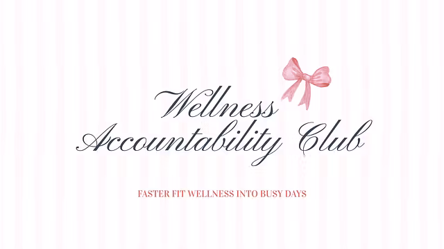 Wellness Accountability Club