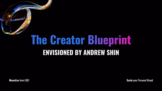 The Creator Blueprint