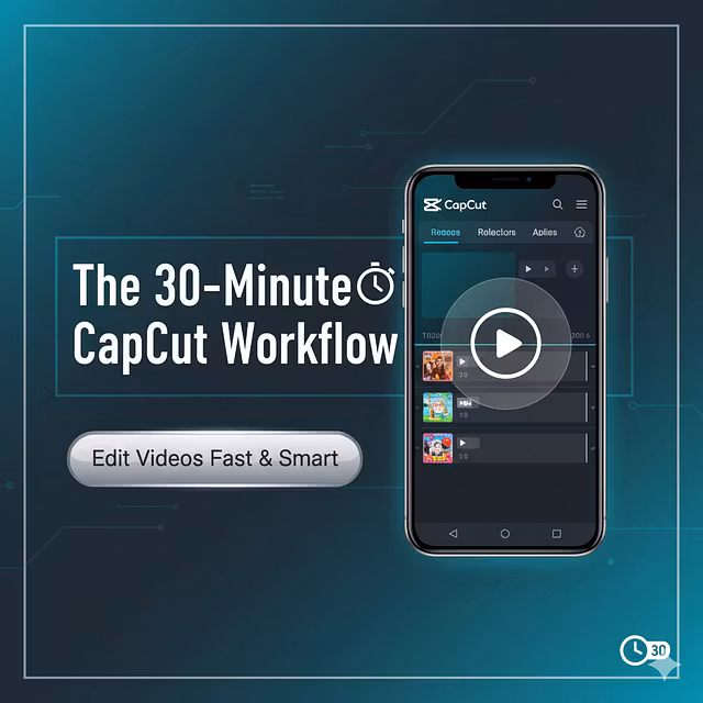 The 30-Minute CapCut Workflow 