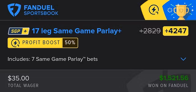 Leaving with sum bet$