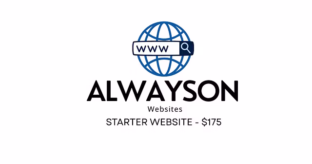 Starter Website - $175