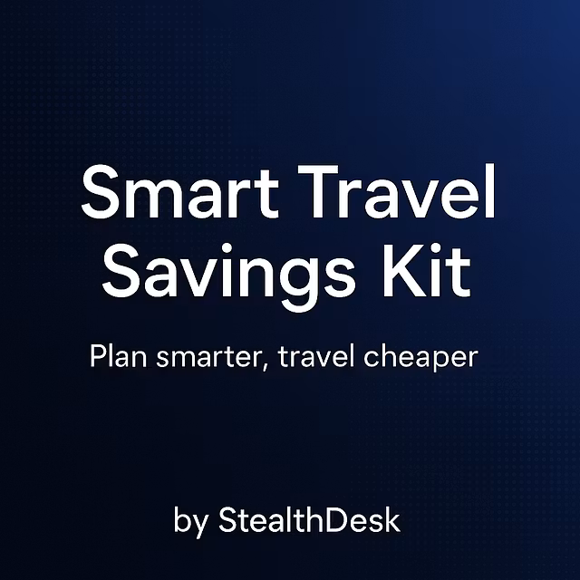 Smart Travel Savings Kit