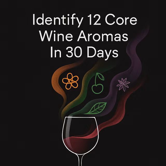 Identify 12 Core Wine Aromas