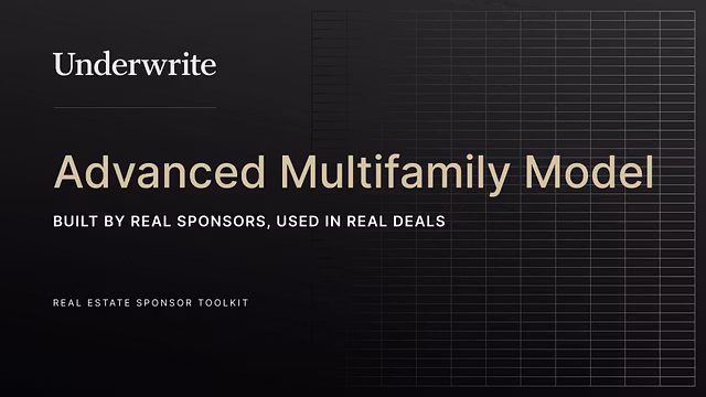 Advanced Multifamily Model