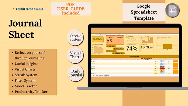 Journal & Habit Track Template