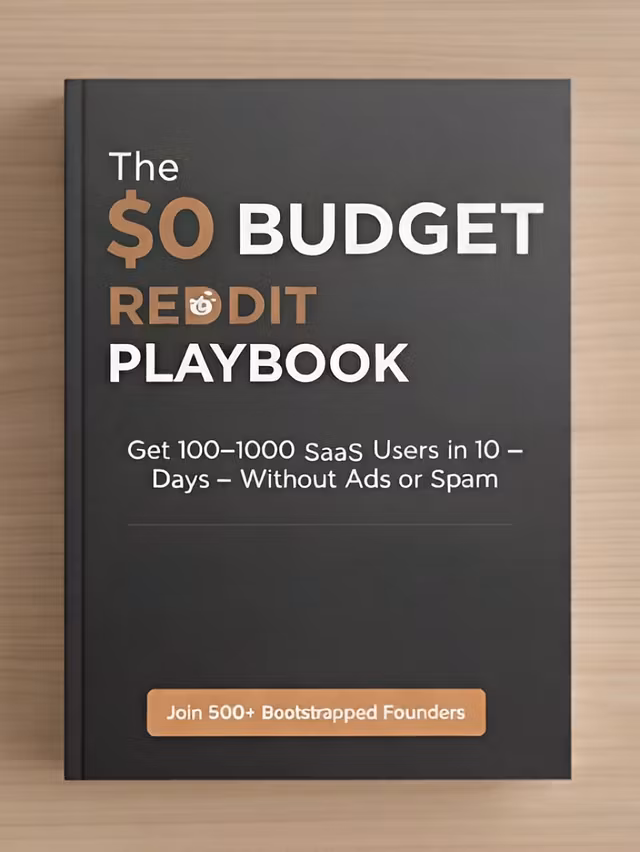The $0 Budget Reddit Playbook