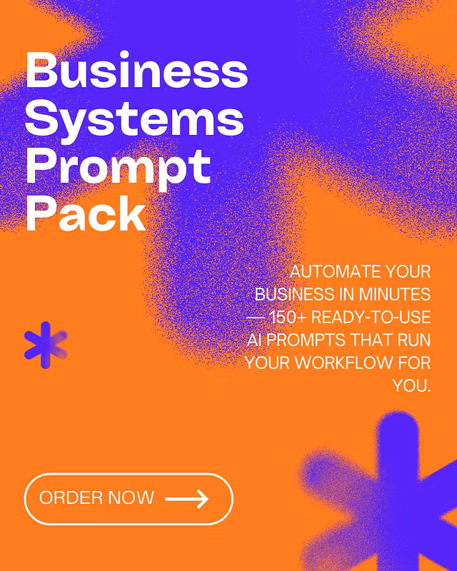 Business Systems AI Prompts