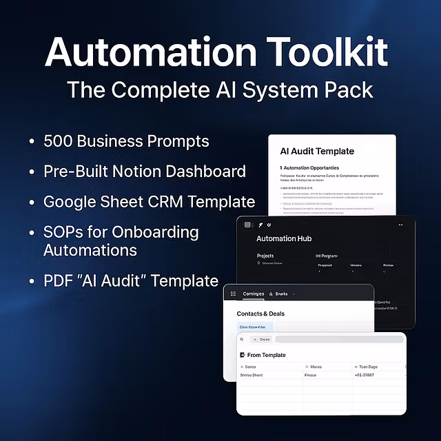 Automation Toolkit – The Compl