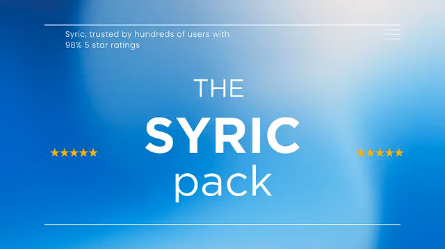 The Syric pack