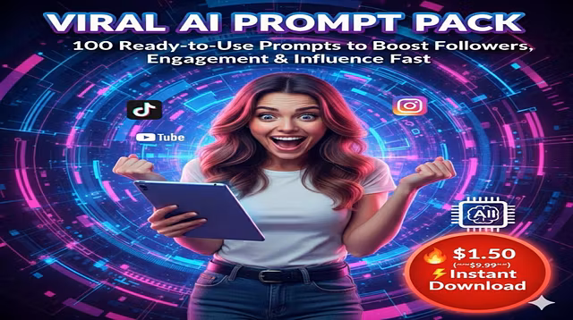 Boost Followers:100 AI Prompts