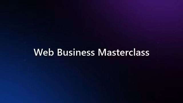Web-Business-Masterclass