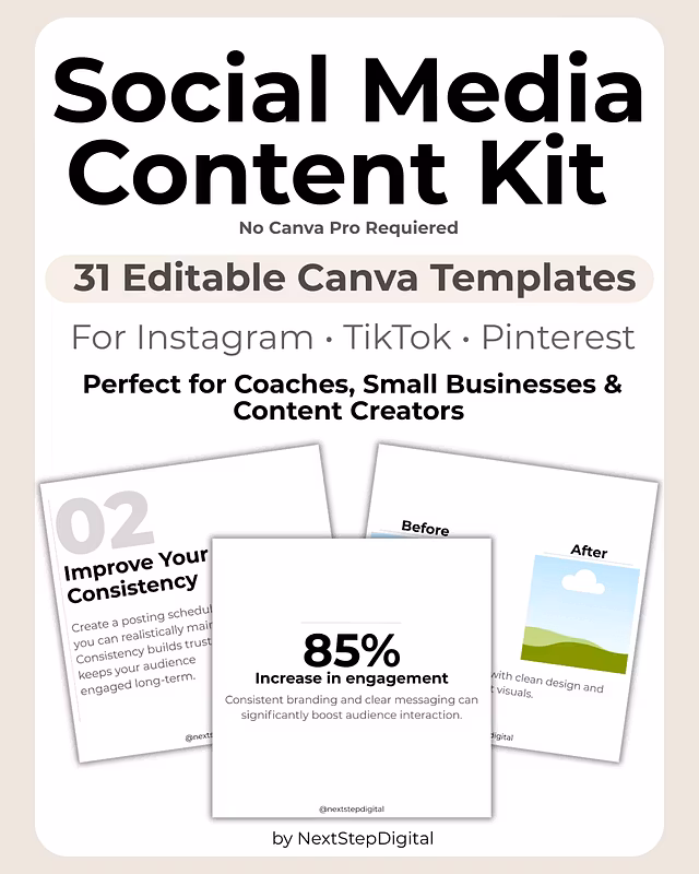 Social Media Content Kit 