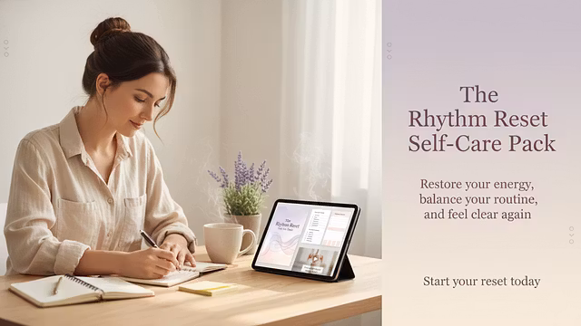 The Rhythm Reset SelfCare Pack