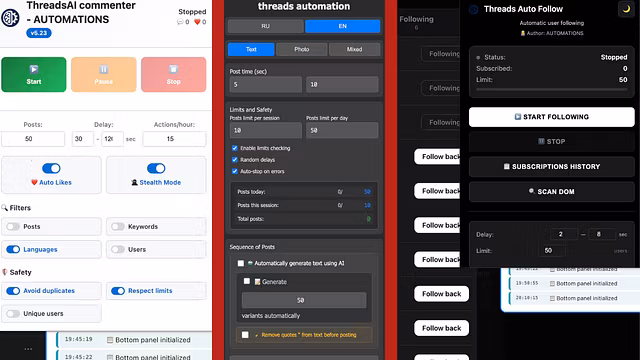Threads Bot Automation Pack