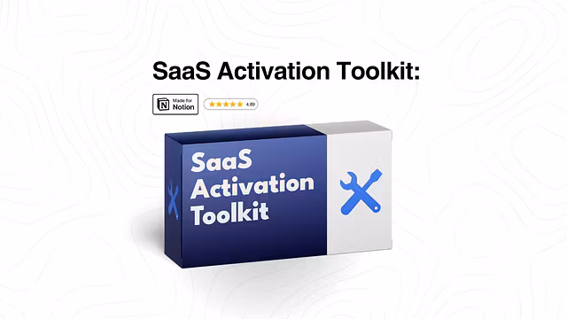 SaaS Activation Toolkit