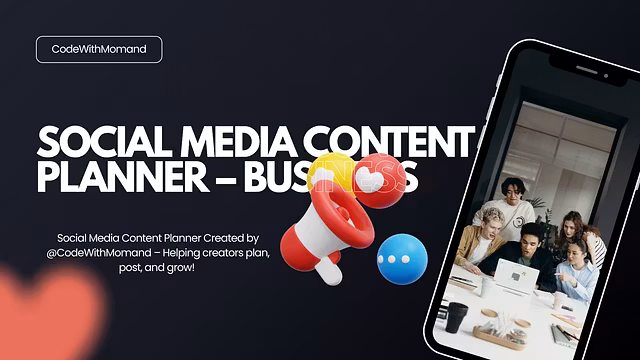 Social Media Content Planner