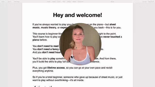 Play Piano Without Sheets