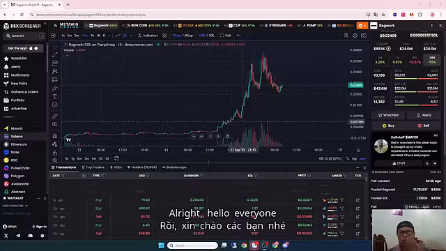 Alpha Alerts: Pro Token Bot