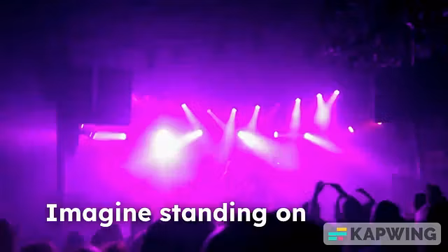 Stage fright elimination