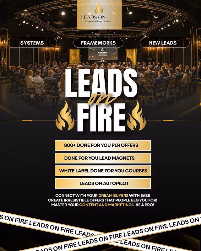 Leads on Fire Premium Access