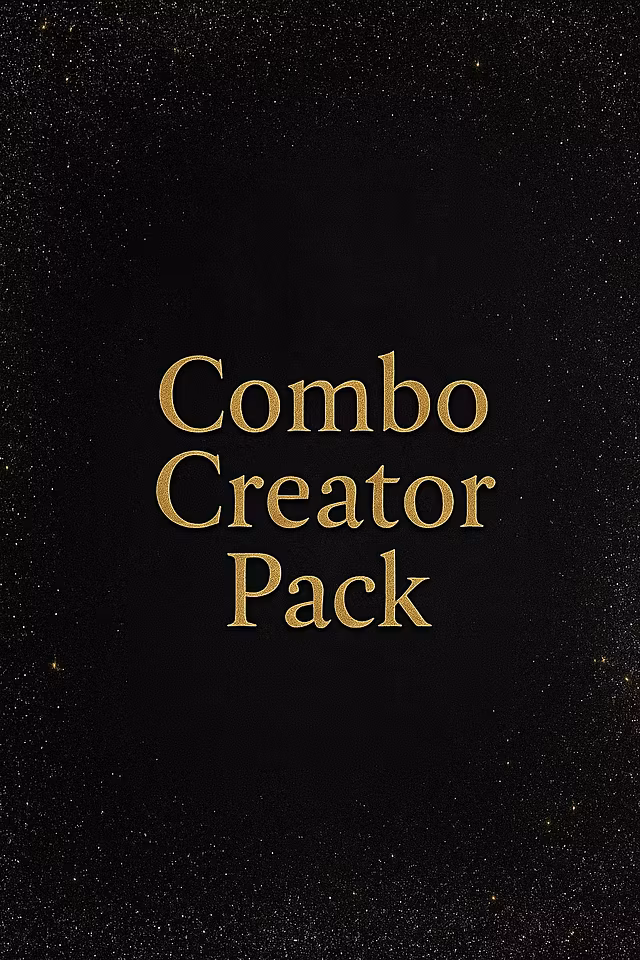 Creator Combo Pack