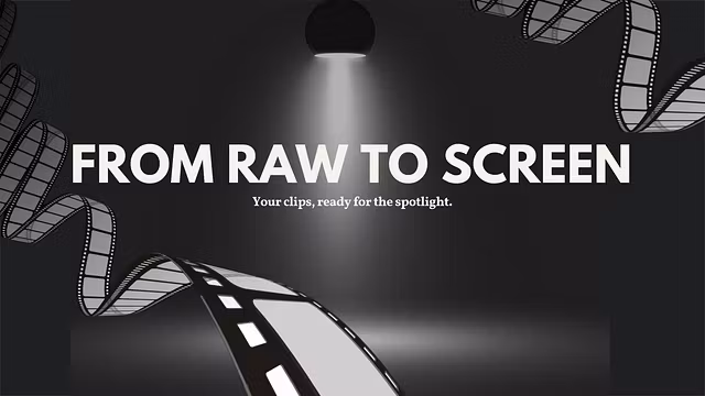 From Raw to Screen
