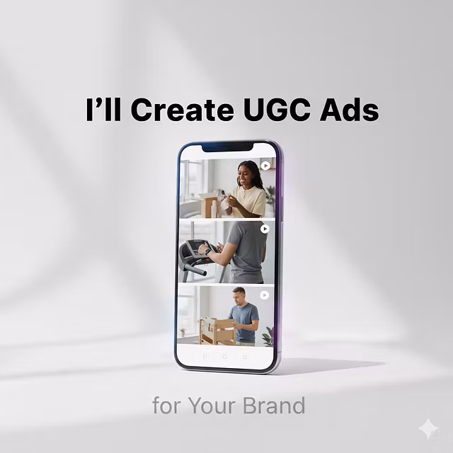 UGC Ads for Brands – 3 Videos 